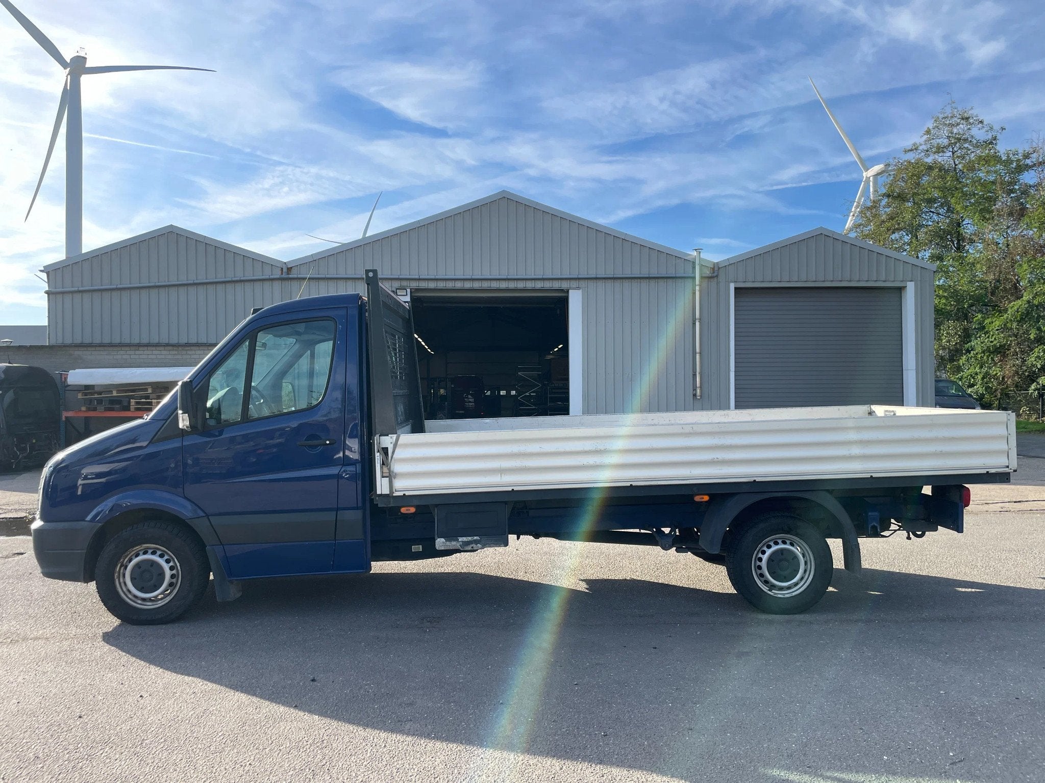 Volkswagen Crafter Open laadbak 160 PK, Autos, Euro 5, Achat, 120 kW, Diesel