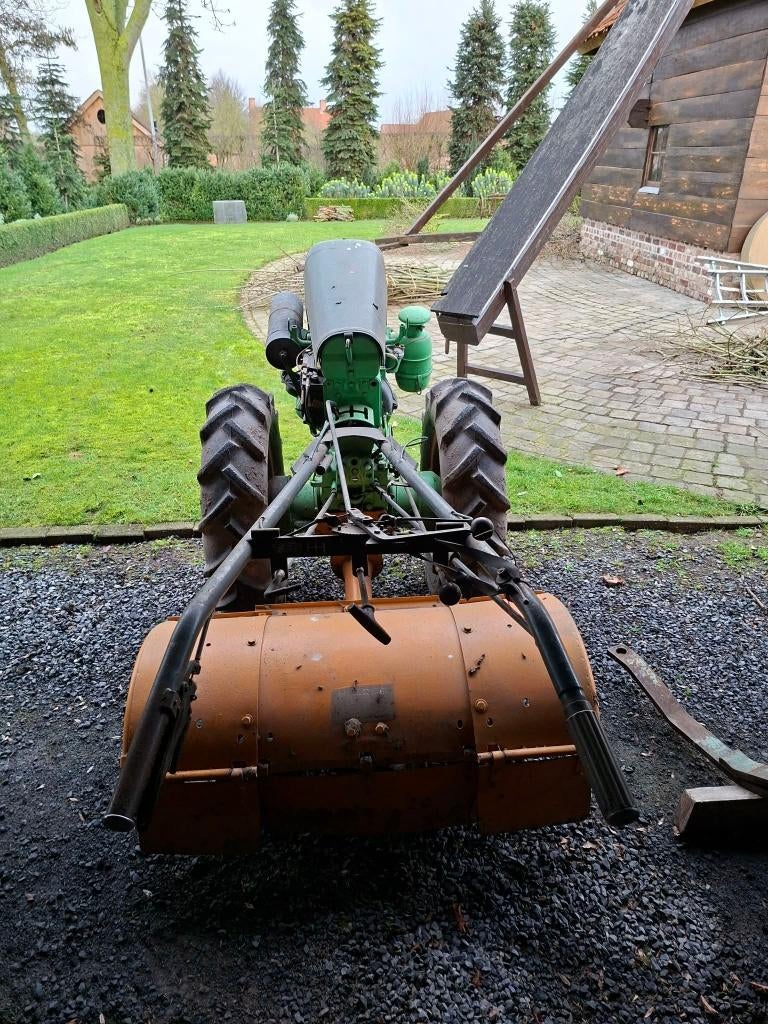 Motoculteur holder, Ophalen