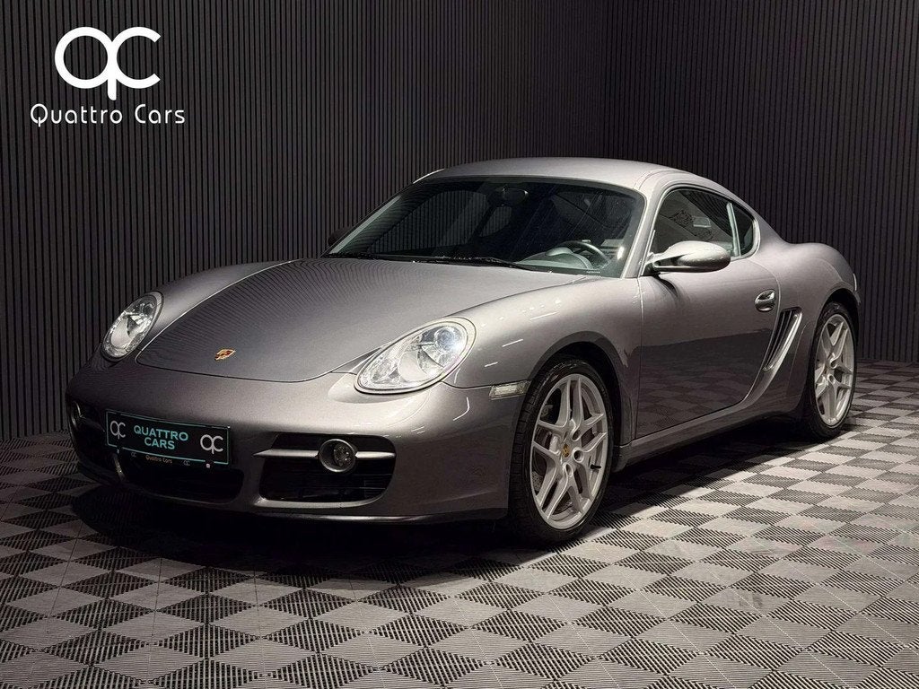 Porsche Cayman 987 / 2.7i / Flat 6 / Super état / 82.000 km, Auto's, 245 pk, Gebruikt, Zwart, 2687 cc