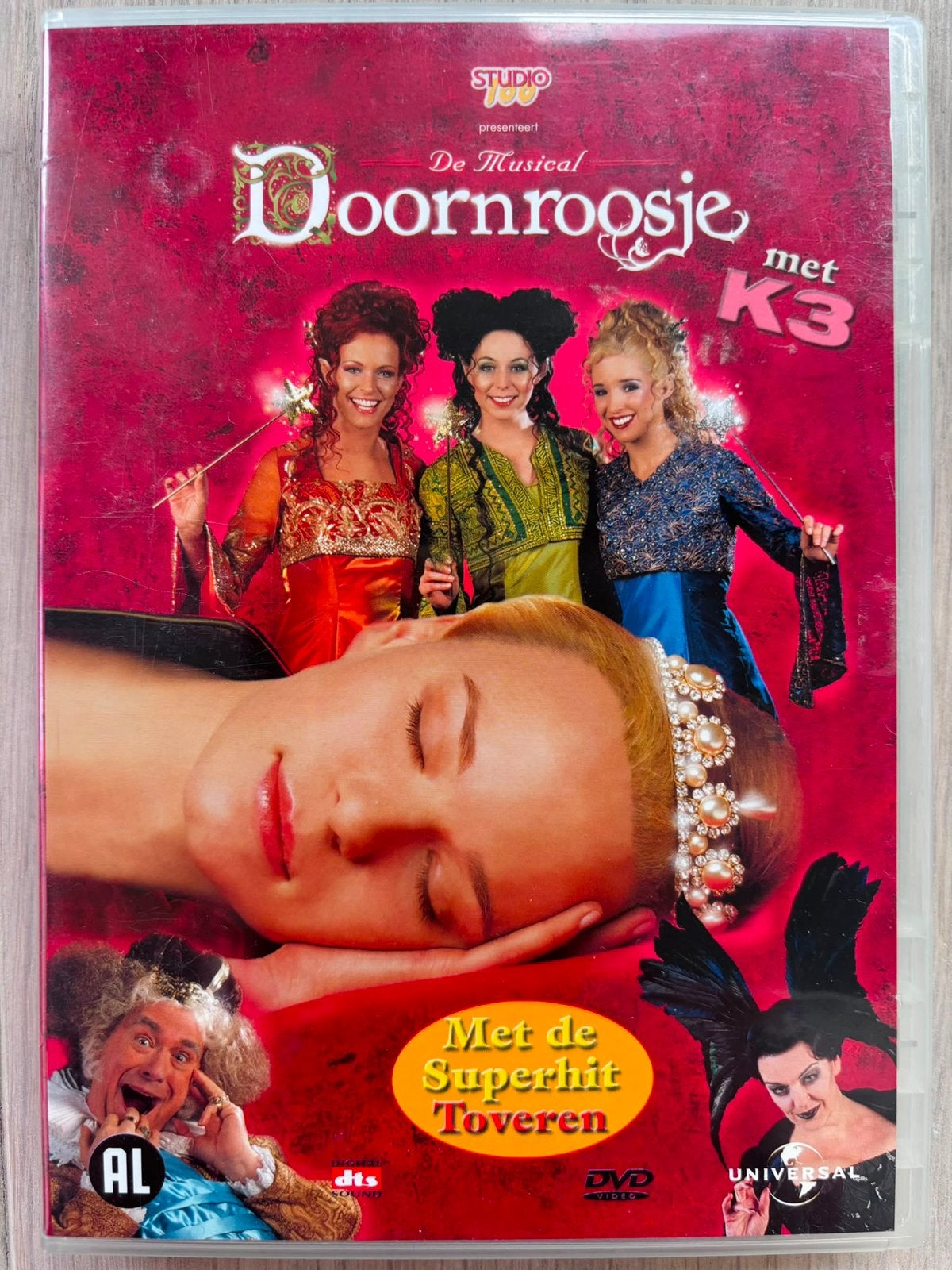 K3 DVD: Doornroosje (musical), Show, Alle leeftijden, Zo goed als nieuw, Sprookjes
