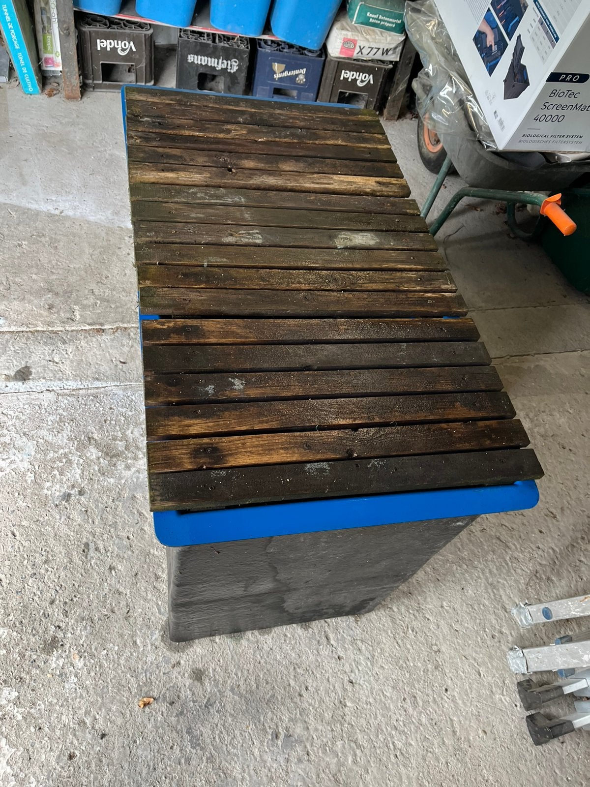 Filtre de bassin à 3 chambres, Enlèvement, Utilisé, Filtre de bassin