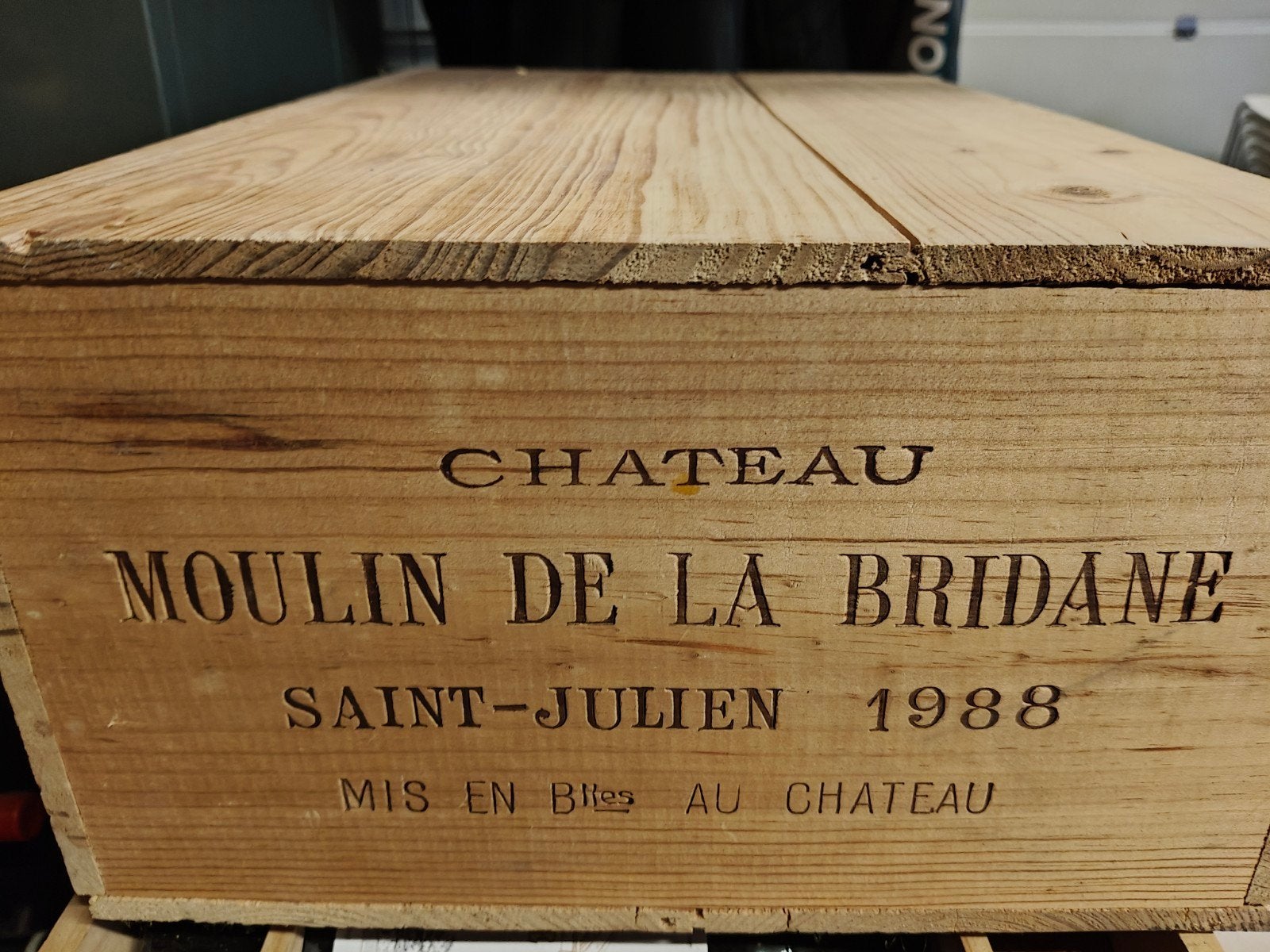 OWC Château Moulin de la Bridane, Enlèvement