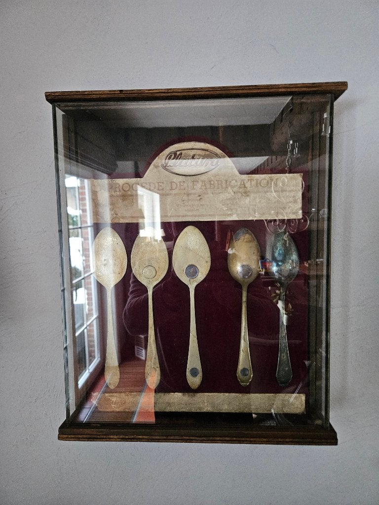 ENIG !   fabricatie van zilveren lepels, Ophalen, Zilver