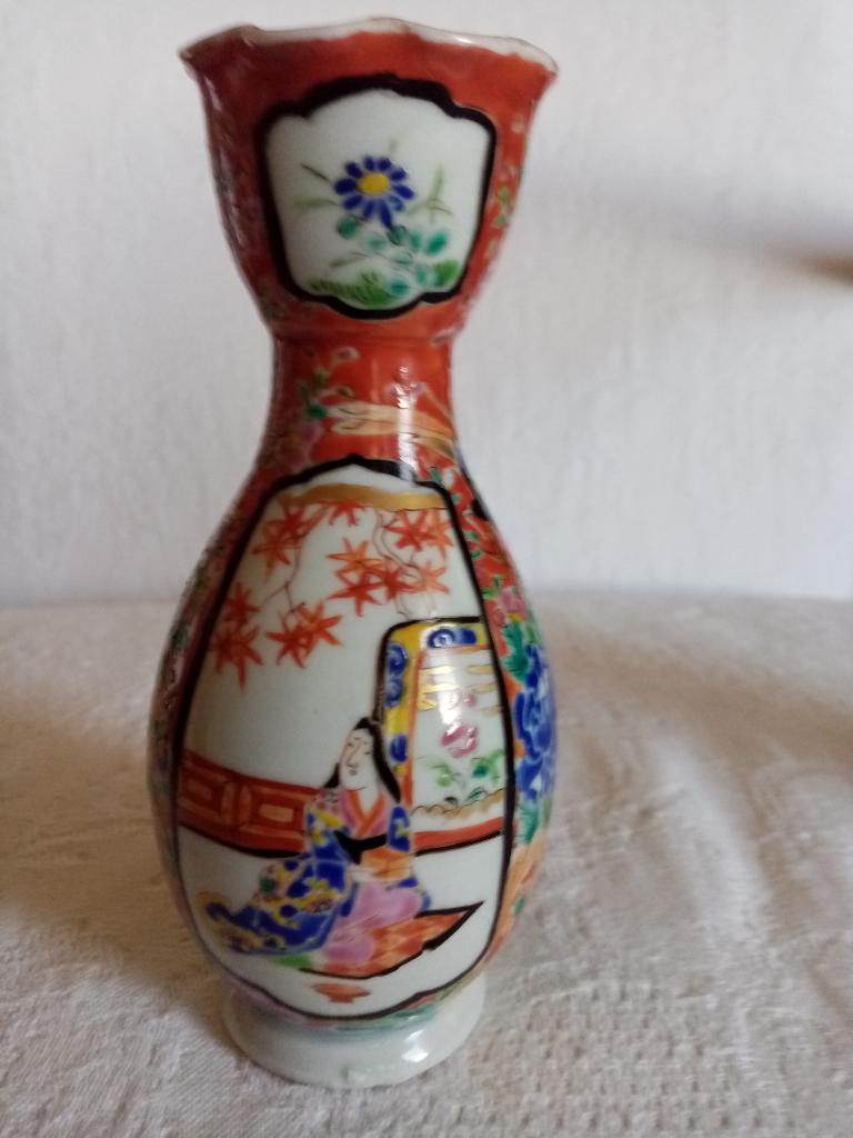 Vase japonais porcelaine d'Arita Meiji période 1860/70s, Enlèvement ou Envoi