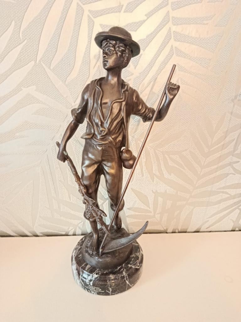 Bronzen beeld, Antiek en Kunst, Ophalen