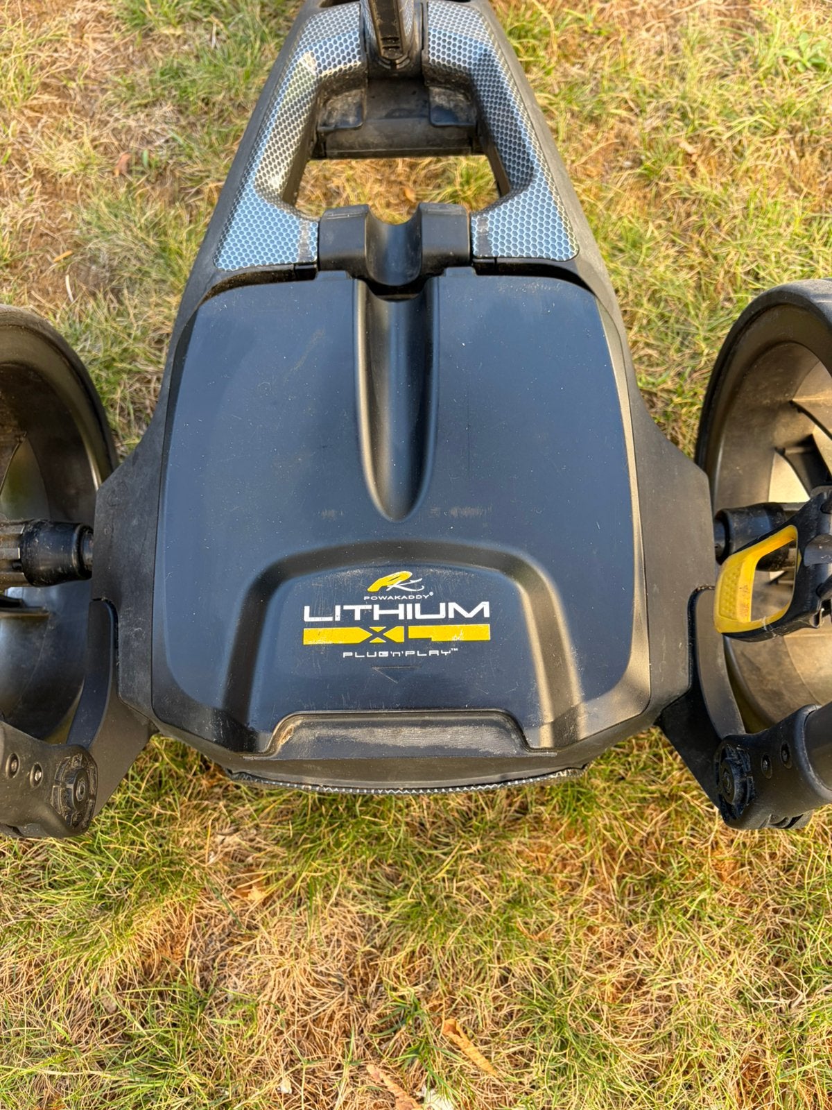 Powakaddy C2 elektrische trolley, Sports & Fitness, Enlèvement, Utilisé, Voiturette de golf, Autres marques