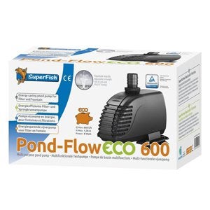 Superfish Pond Flow Eco 600 fonteinpomp, Tuin en Terras, Ophalen of Verzenden, Nieuw, Vijverfolie