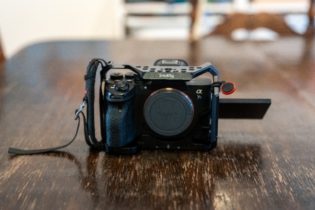 Sony A7S III with cage and battery (22,600 clicks), TV, Hi-fi & Vidéo, Appareils photo numériques, Poignée, Sans zoom optique