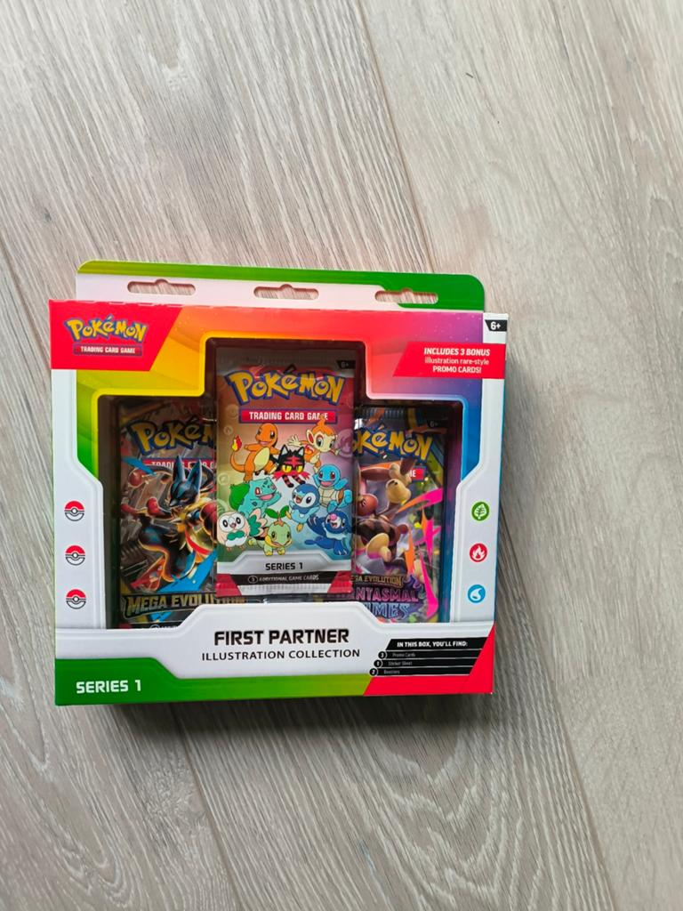 Pokémon First partner collection box, Ophalen