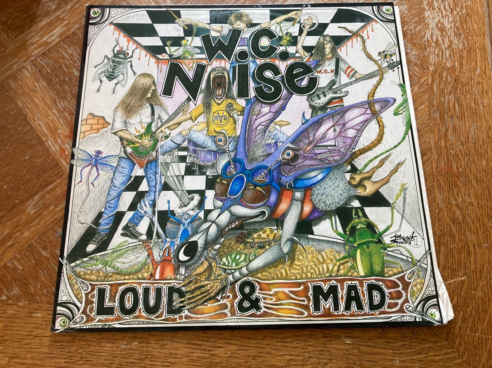 W.C. Noise: Loud & Mad lp, Hardcore, Enlèvement ou Envoi, Utilisé, Pressage original
