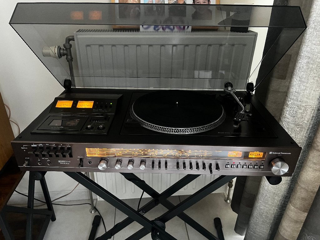 Centre de musique Vintage National Panasonic SG-5090, Enlèvement, Tourne-disque, Technics, Réglage pitch