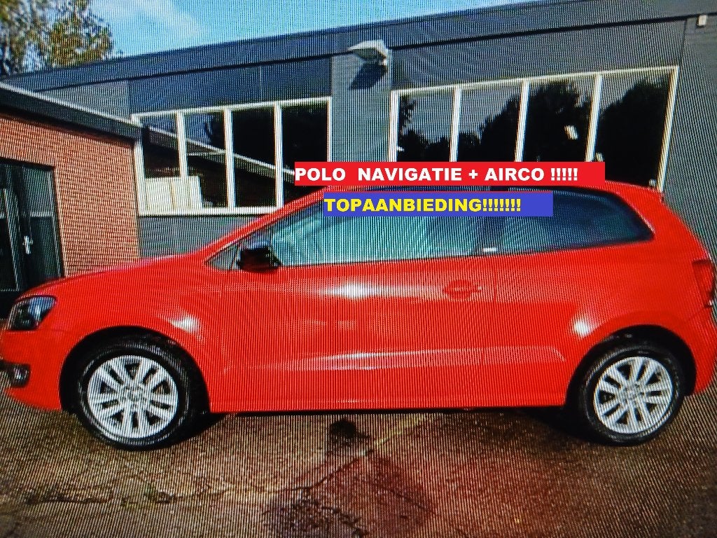 KOOPJE !!!!!!   VW  POLO  1.2  NAVI  + AIRCO, Autos, Volkswagen, Particulier, Achat, Polo, Essence, Euro 5