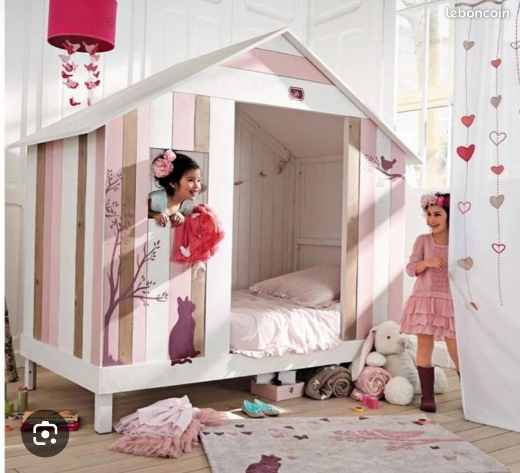 Lit cabane chambre enfant, Enlèvement