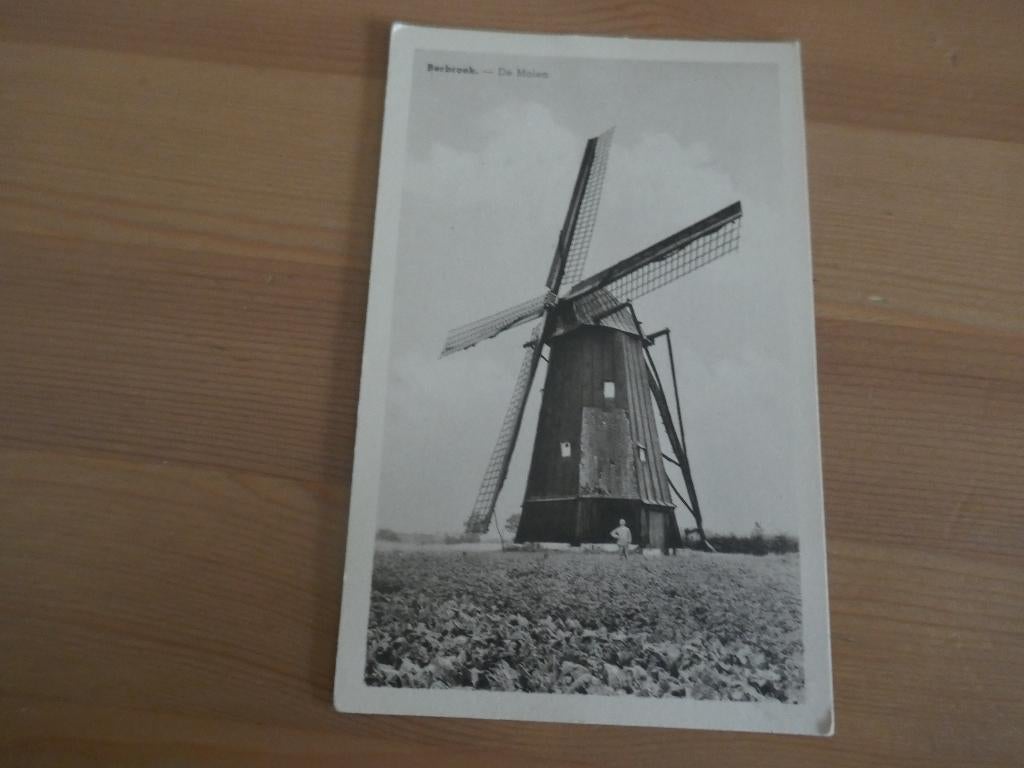 herk de stad berbroek de molen, Verzamelen, Verzenden, Ongelopen, Limburg