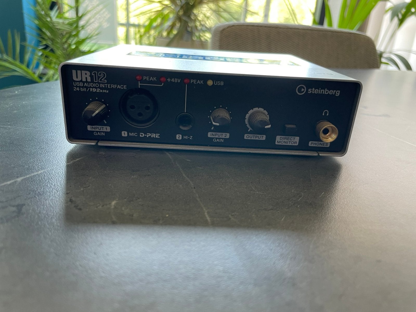 Steinberg UR12 USB Audio Interface – Perfecte staat, Ophalen, Zo goed als nieuw