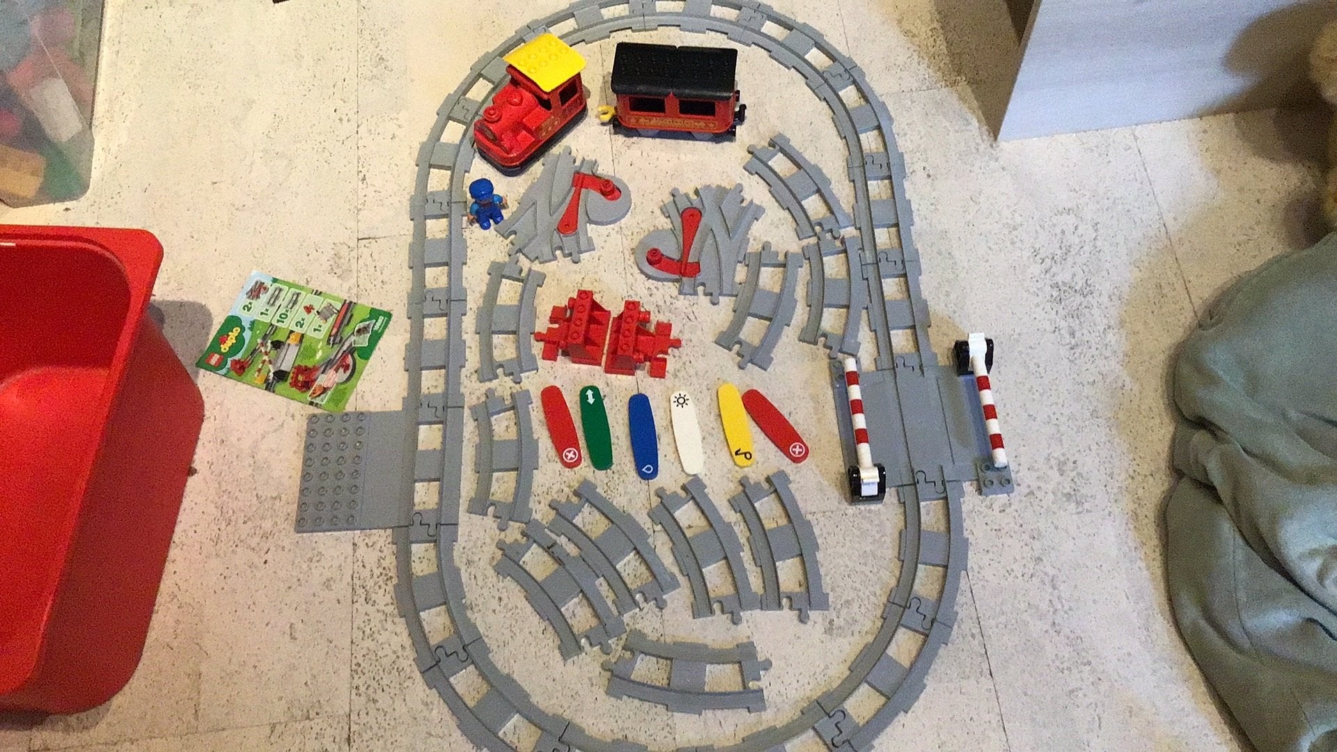 Duplo - trein, Ophalen, Zo goed als nieuw