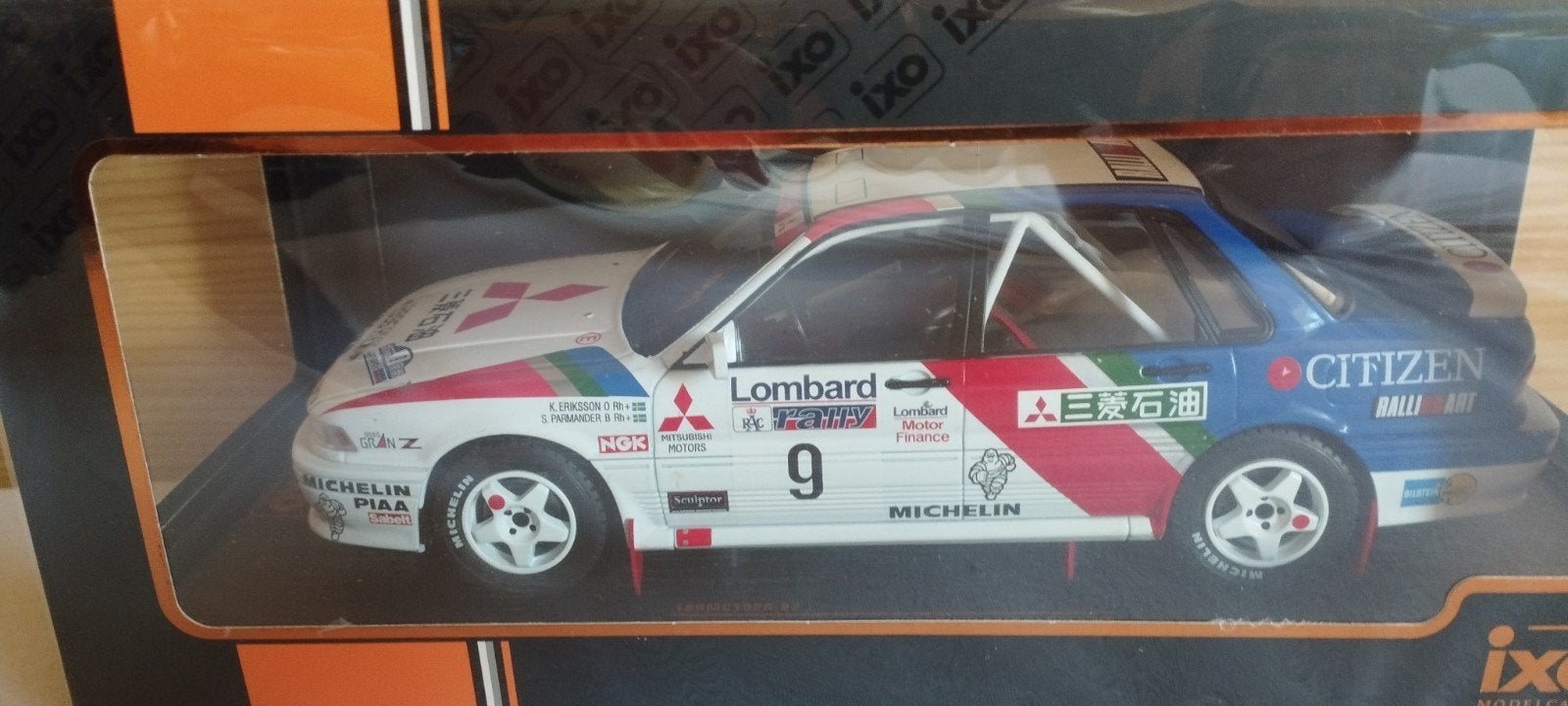 Mitsubishi Galant vr-4, Hobby & Loisirs créatifs, Voitures miniatures | 1:18, Enlèvement ou Envoi, Neuf, Voiture, Autres marques