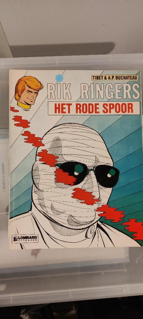 Rik Ringers - 24 - Het rode spoor, Livres, BD, Comme neuf, Une BD, Enlèvement