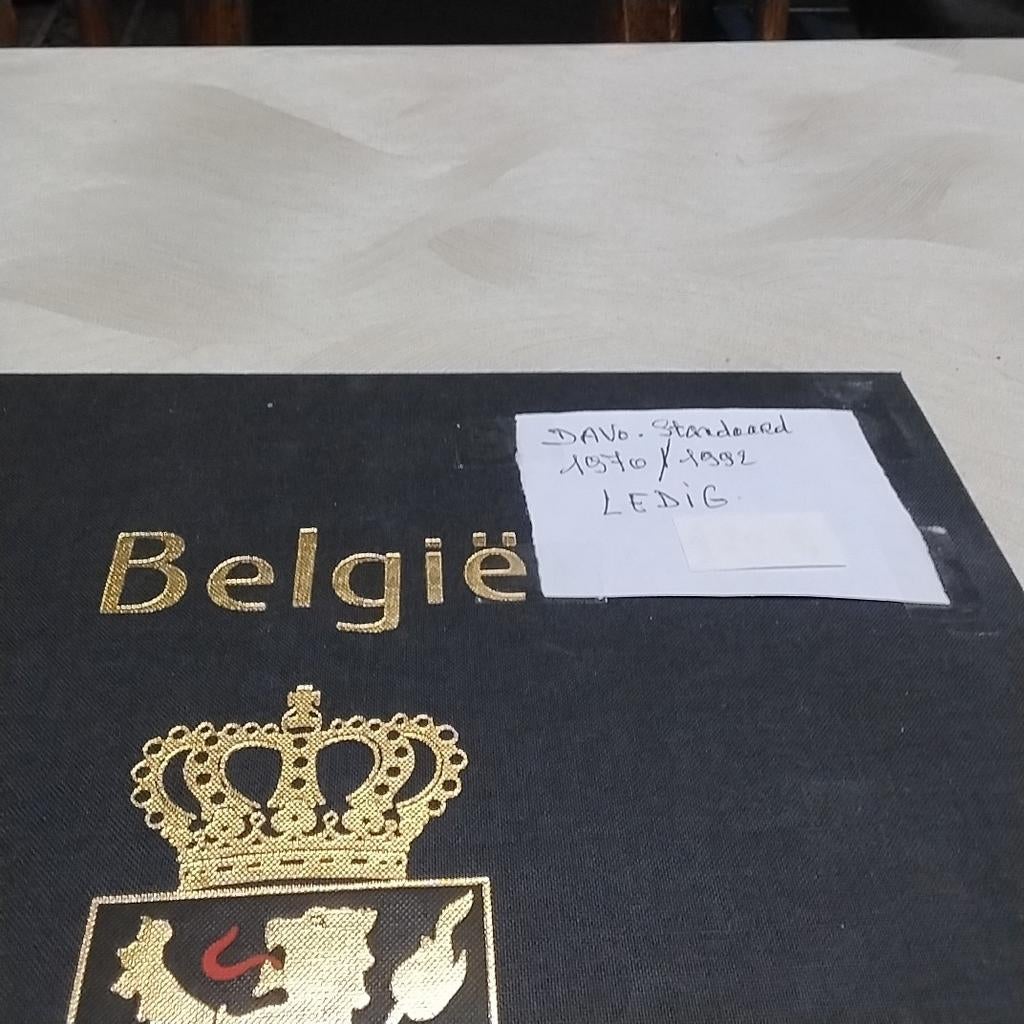 BELGIE Ledig DAVO STANDAARD album 1970/1992, Ophalen of Verzenden
