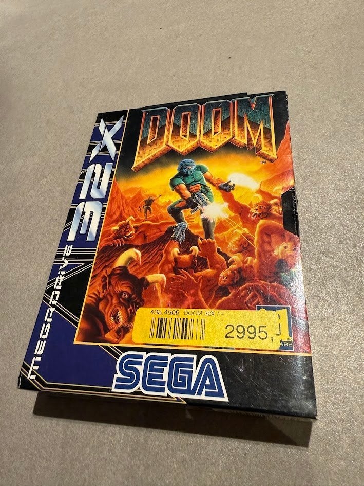 Sega 32X Doom, Games en Spelcomputers, Ophalen of Verzenden, Zo goed als nieuw, Shooter, Mega Drive