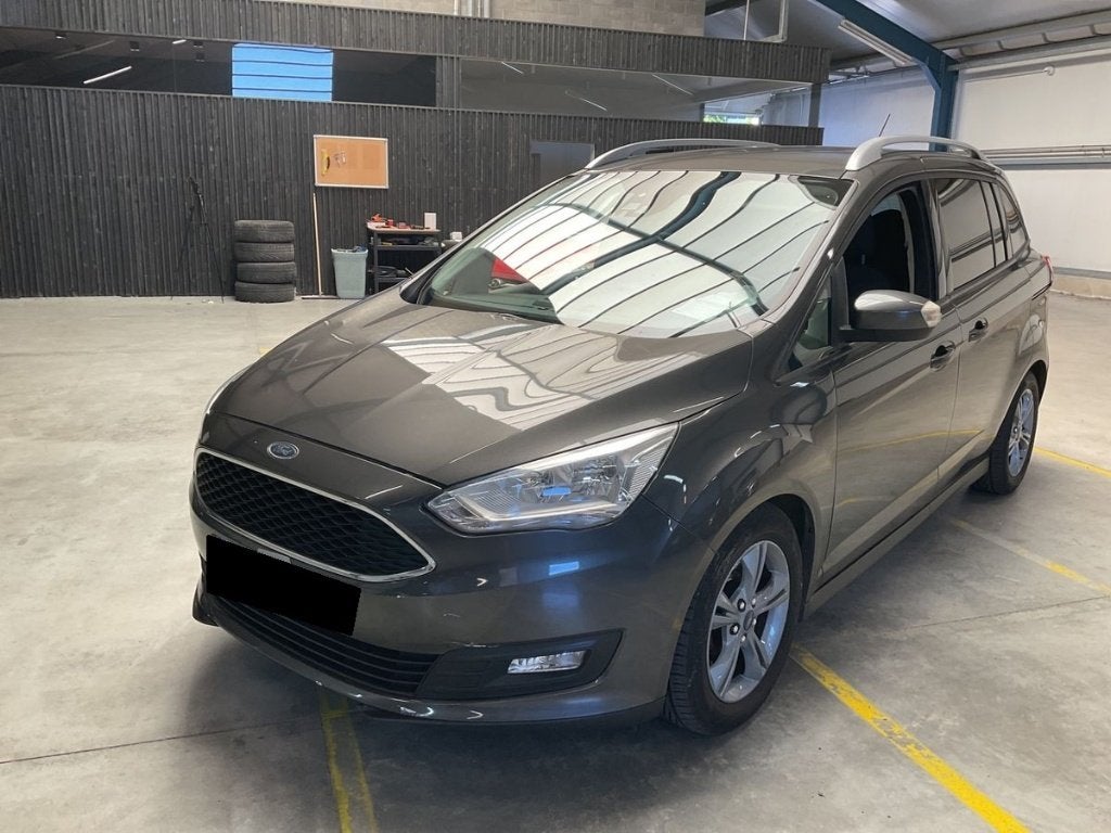 Ford Grand C-Max 1.0 EcoBoost Cool&Connect 7 PL, Auto's, Voorwielaandrijving, 4 deurs, Bruin, 7 zetels