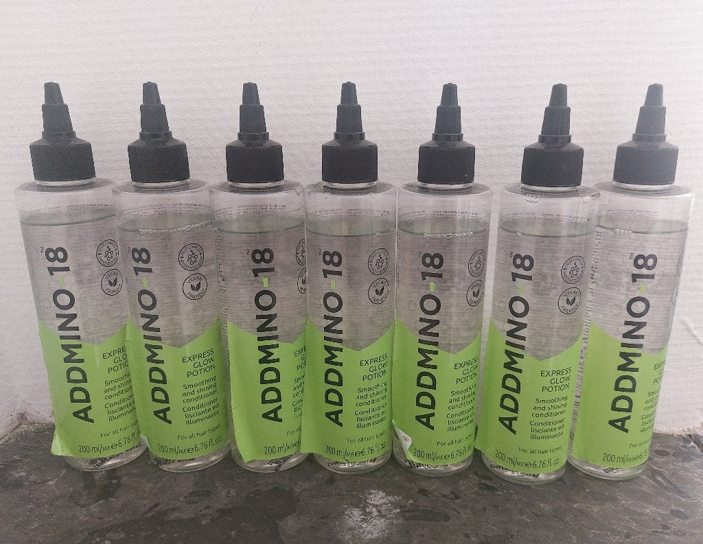 LOTION CAPILLAIRE Addmino-18  glow potion et CADEAUX, Enlèvement ou Envoi, Neuf, Shampoing ou Démêlant