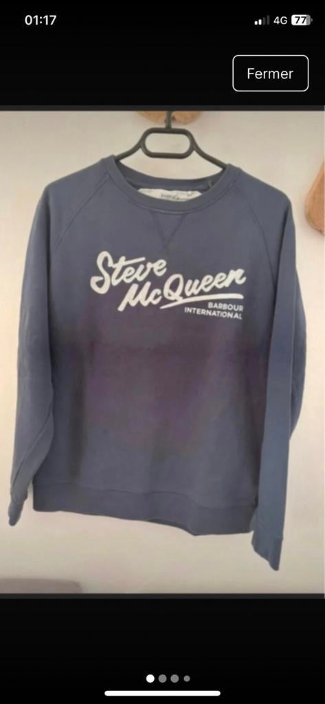 Barbour Steve McQueen M Sweatshirt, Ophalen of Verzenden, Zo goed als nieuw