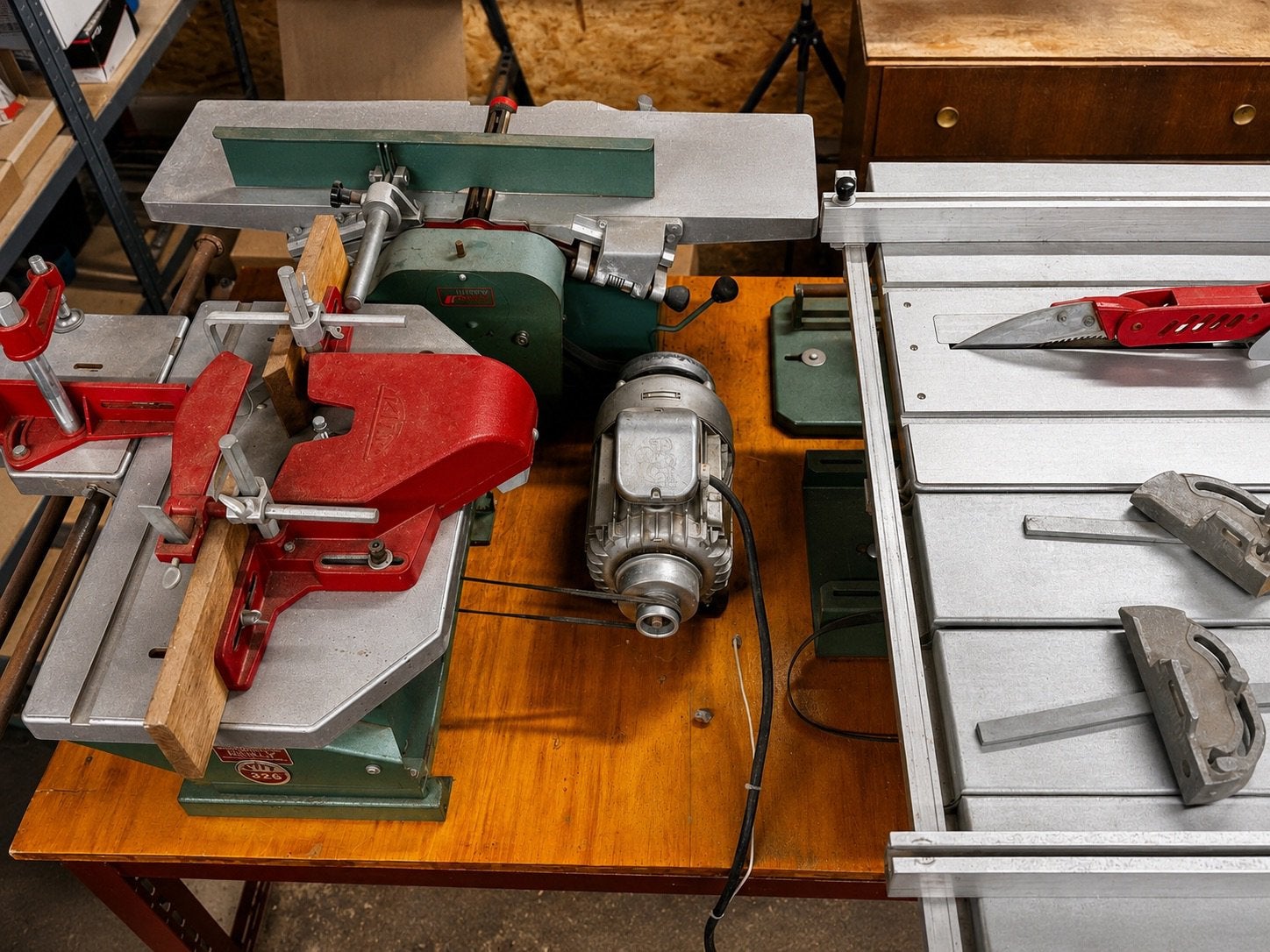 Combiné bois KITY - raboteuse/degau, Bricolage & Construction, Enlèvement, Utilisé