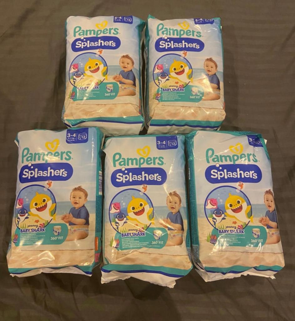 Pampers zwemluiers 5 stuks, Enlèvement ou Envoi, Neuf, Autres types, Autres marques