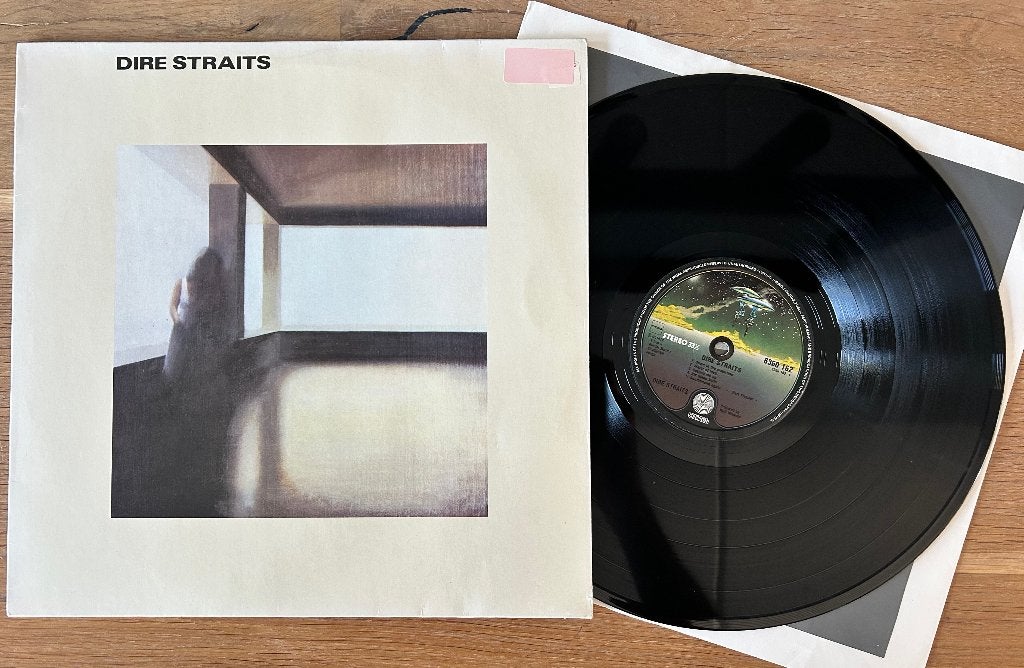 DIRE STRAITS - Dire Straits (I) ( LP; EX+/EX- ), Enlèvement ou Envoi, Comme neuf, Avec pochette intérieure, Rock classique