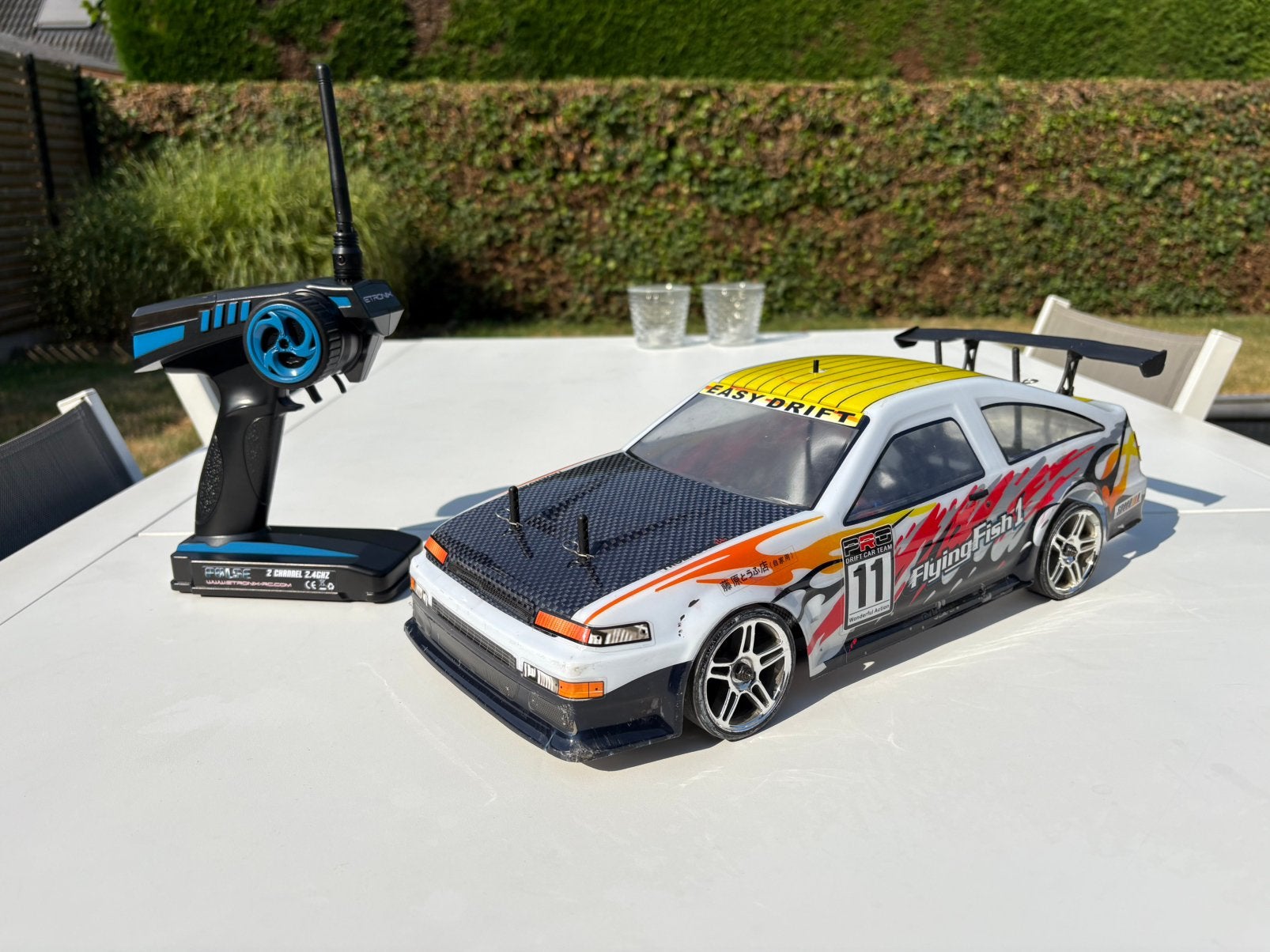 RC driftauto, Enlèvement, Utilisé, Plus grand que 1:32, Voiture