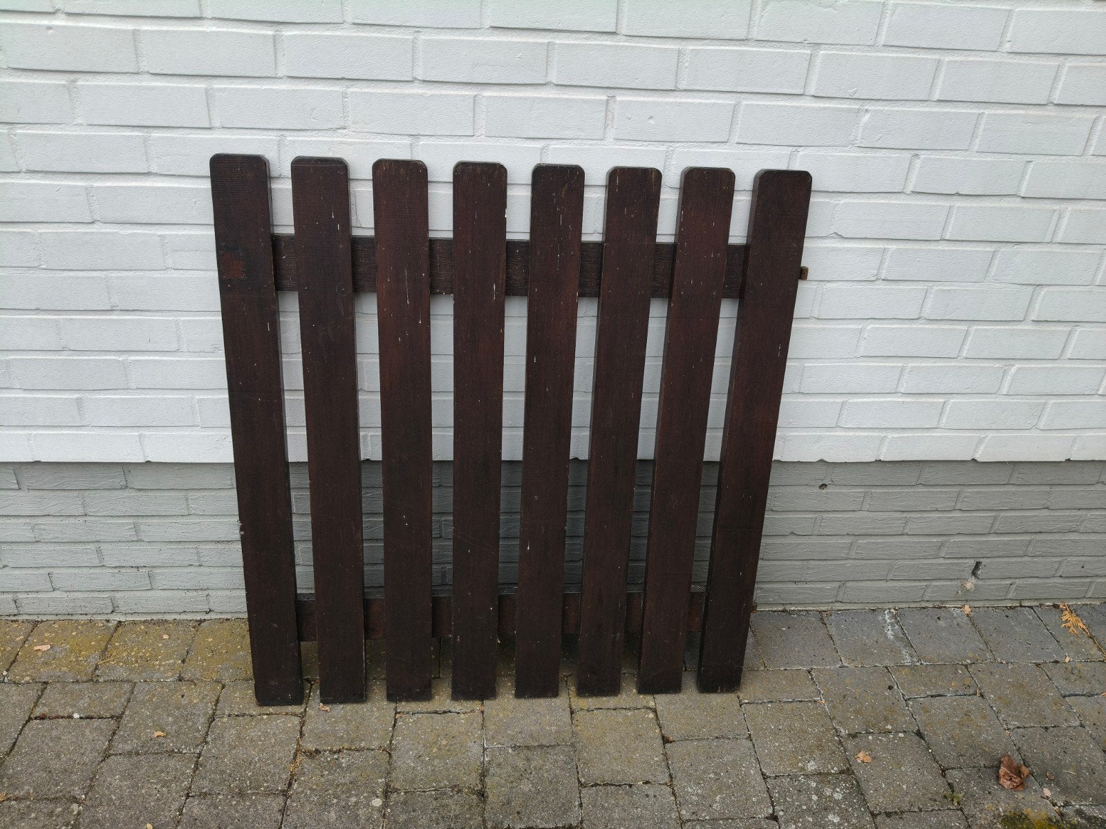 Portail de jardin en bois, Enlèvement