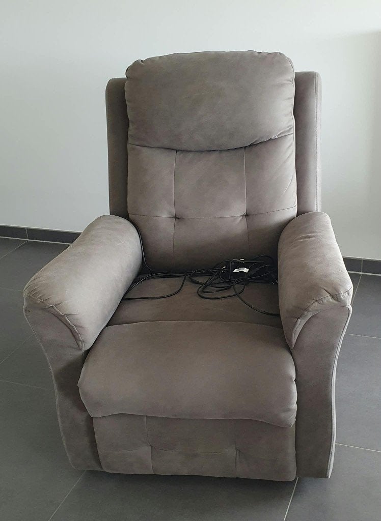 Fauteuil debout électrique, Maison & Meubles, Enlèvement, Comme neuf, Tissus, 75 à 100 cm