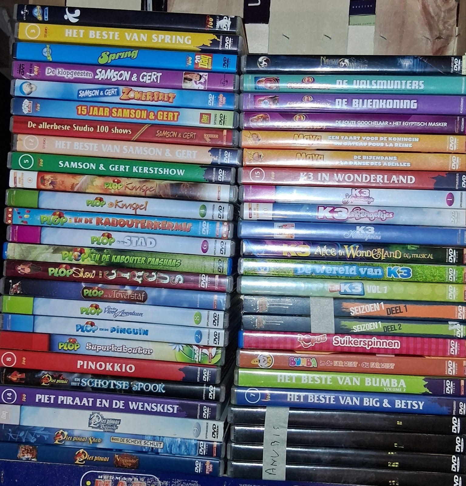 Heel pakket studio 100 dvd's,  uit te kiezen, Enlèvement ou Envoi, Tous les âges, Comme neuf, TV fiction
