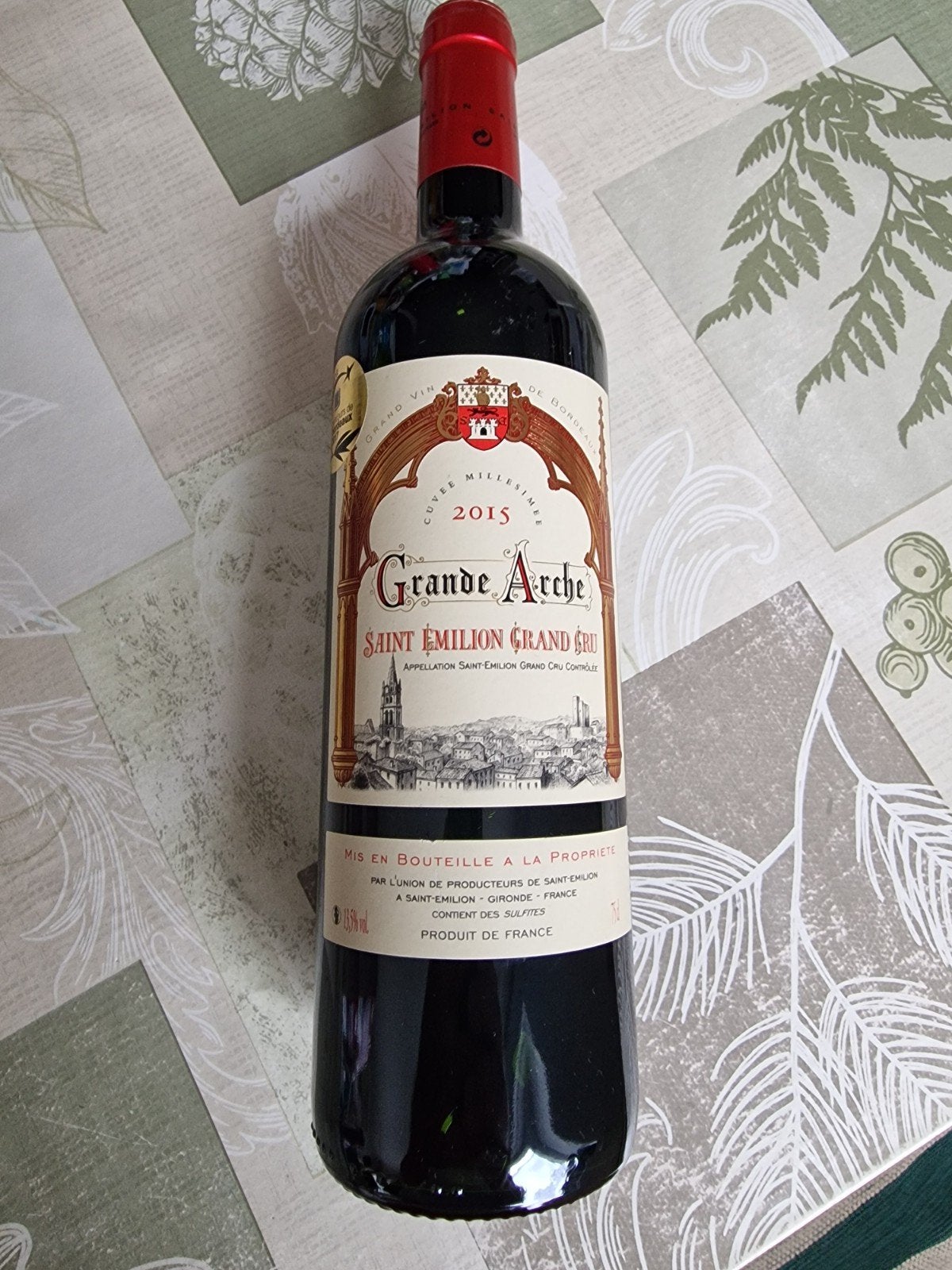 VIN CHATEAU GRANDE-ARCHE 2015, Enlèvement, Neuf