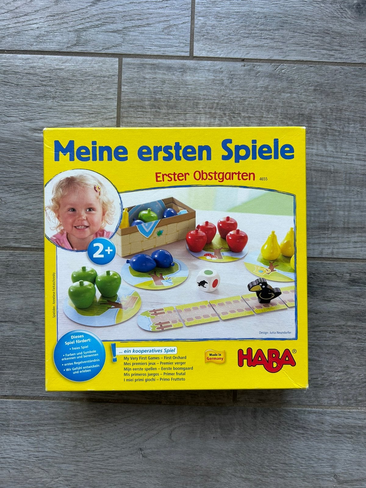 Jeu de société enfant „Jardin de fruits“, Enlèvement ou Envoi, Comme neuf