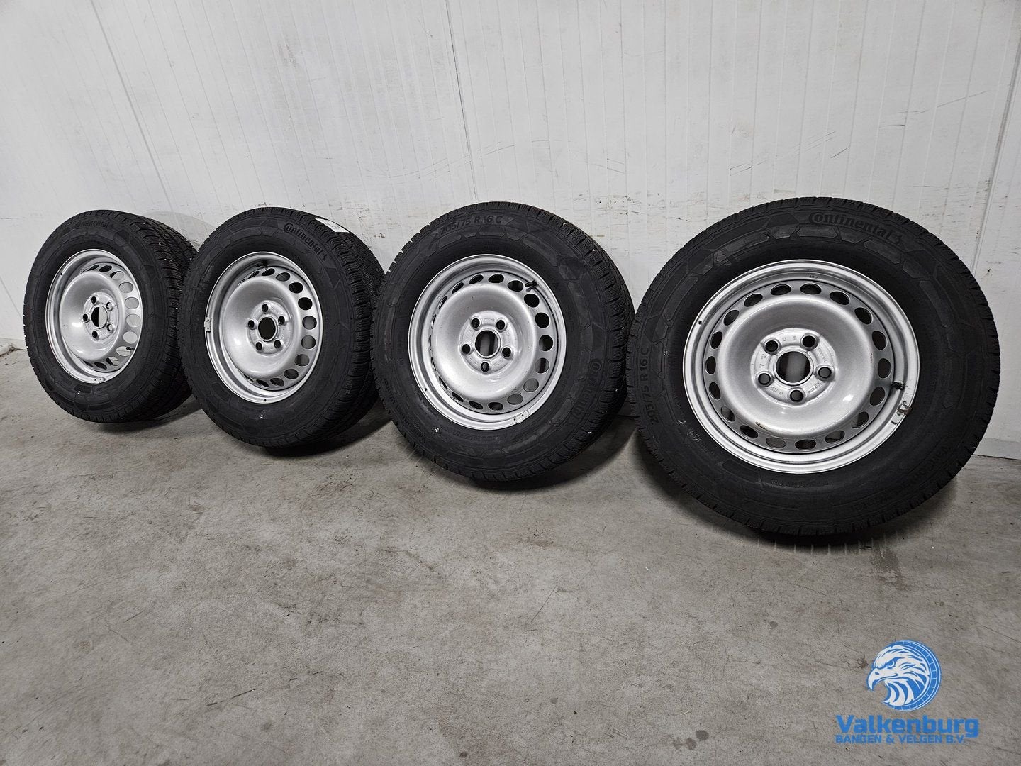8-9mm! Originele VW Crafter MAN TGE 16 inch stalen velgen TP, Auto-onderdelen, Banden en Velgen, -, Banden en Velgen, -, Bestelwagen