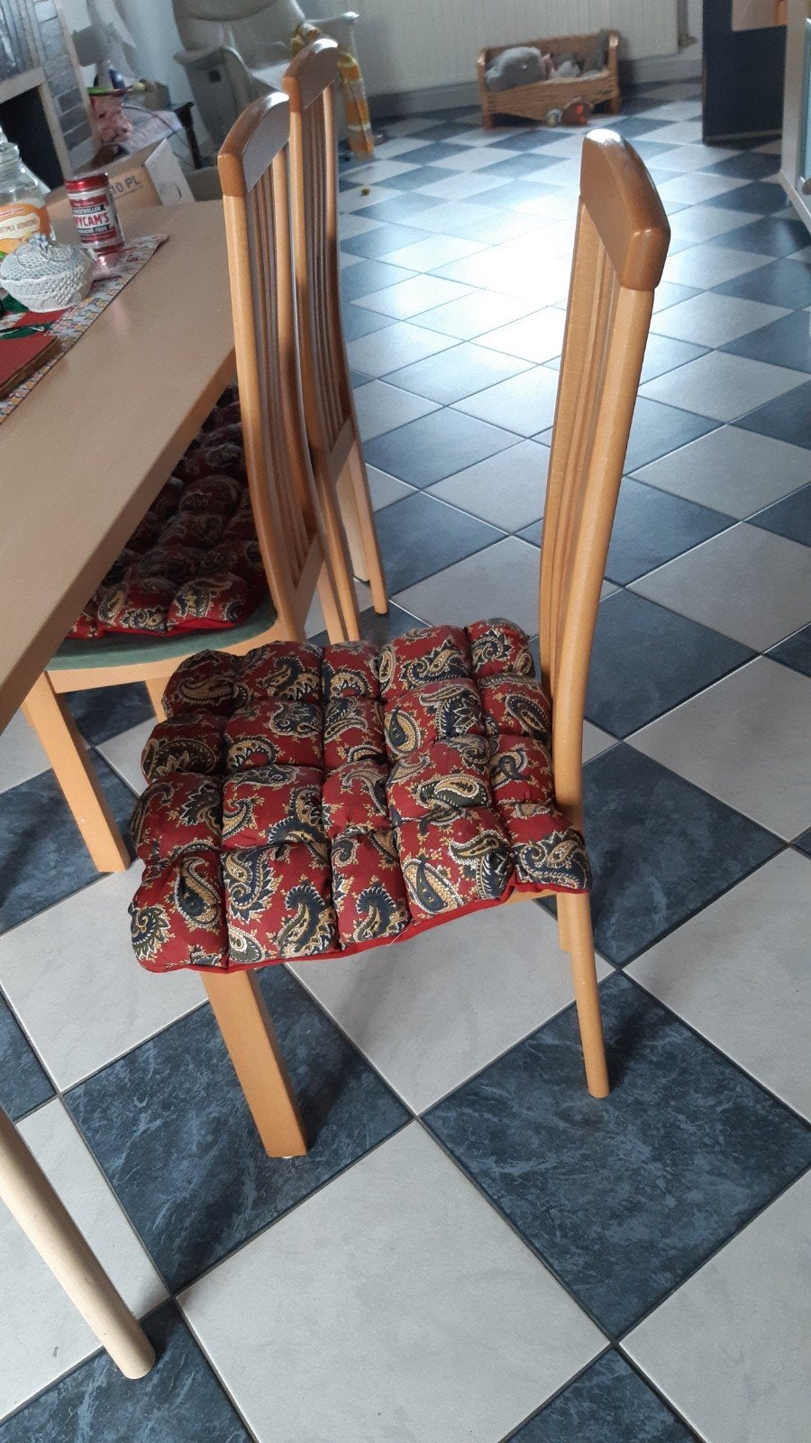 tafel en 5 stoelen, Huis en Inrichting, Ophalen, Gebruikt
