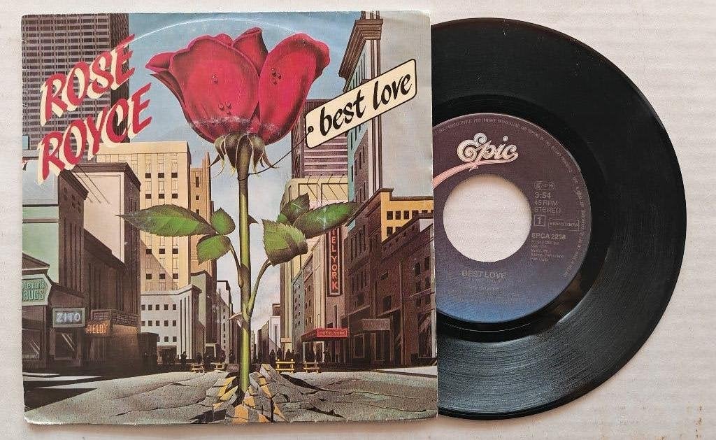 ROSE ROYCE - Best love (45t), CD & DVD, Enlèvement ou Envoi, Comme neuf, 7 inch, R&B et Soul