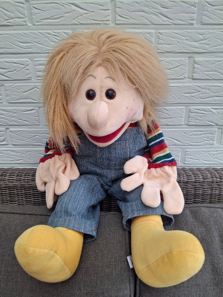 Handpop, Kinderen en Baby's, Speelgoed | Poppen, Ophalen, Zo goed als nieuw, Overige typen