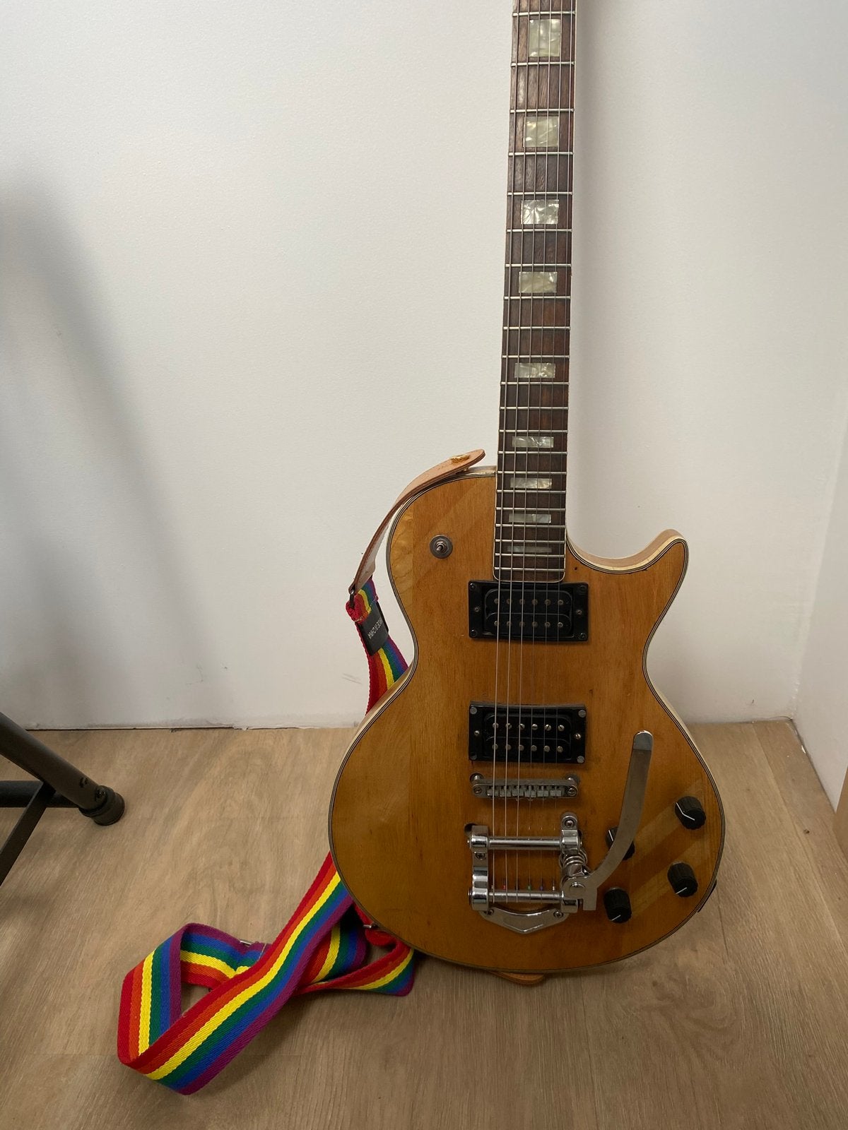 Merkloze les paul, Enlèvement, Utilisé, Solid body, Autres marques