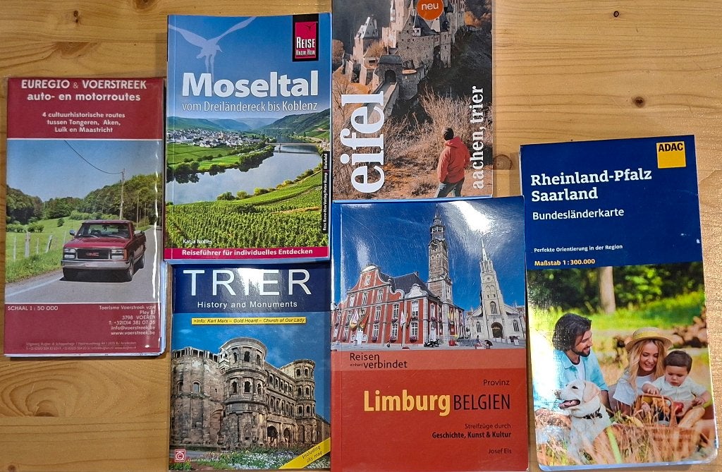 Reisgidsen Eifel, Moezel , Limburg, Overige merken, Europa, Diverse auteurs, Ophalen of Verzenden