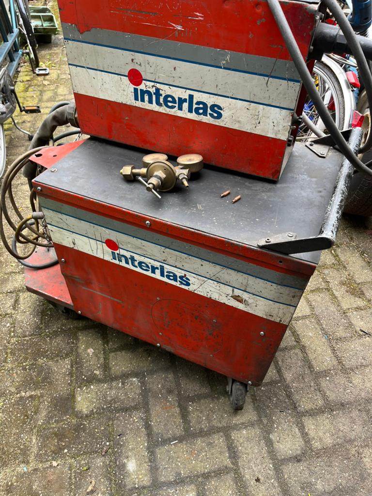 Interlas Lasapparaat mig 350A, Enlèvement, Utilisé, 250 ampères, Autres types