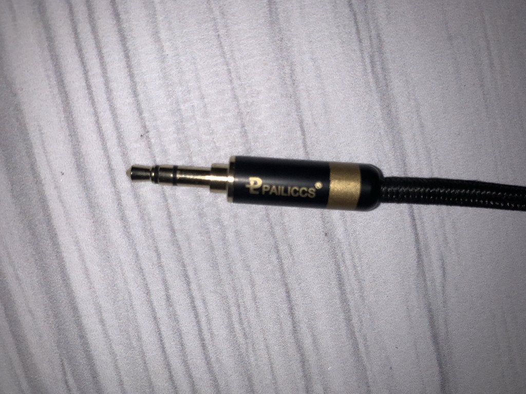 Kennerton Premium Hoofdtelefoonkabel (3.5mm naar 3.5mm Jack), TV, Hi-fi & Vidéo, Enlèvement, Comme neuf, Moins de 2 mètres, Autres câbles