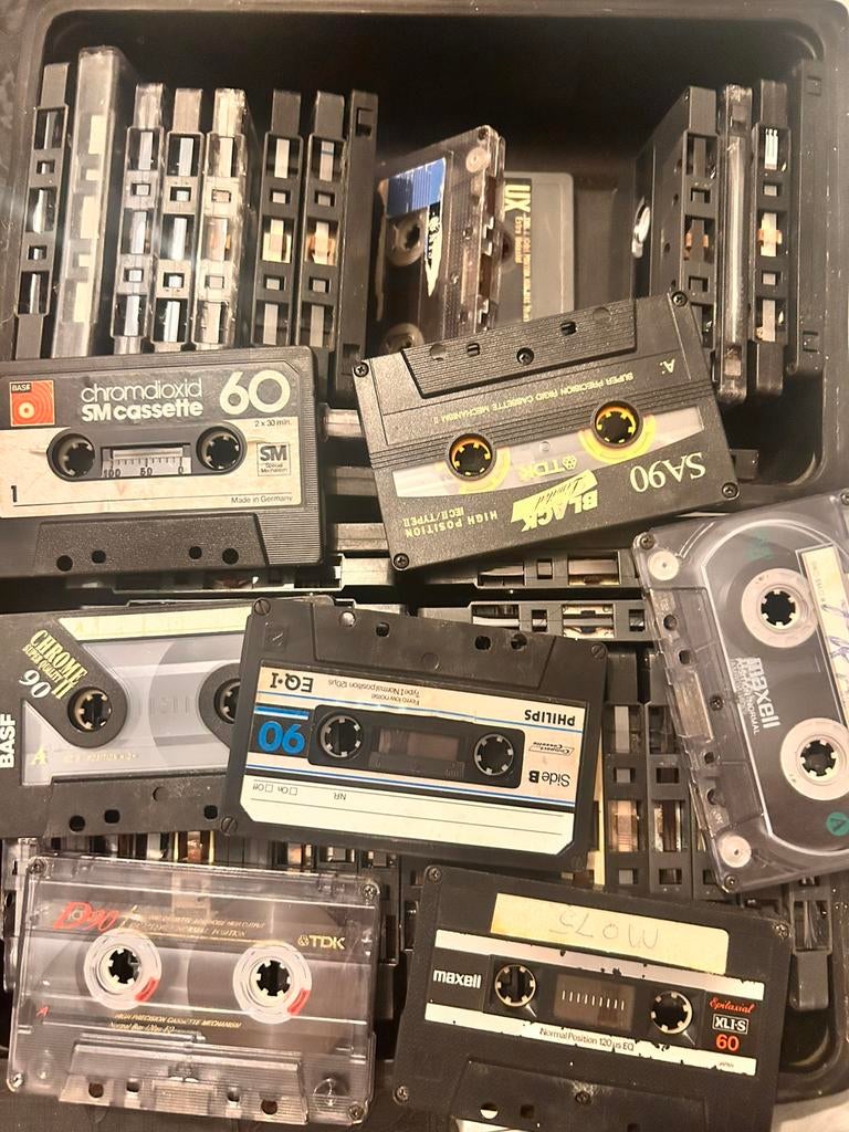 Cassette 181 pièces, CD & DVD, Cassettes audio, Utilisé, Originale, 26 cassettes audio ou plus, Enlèvement