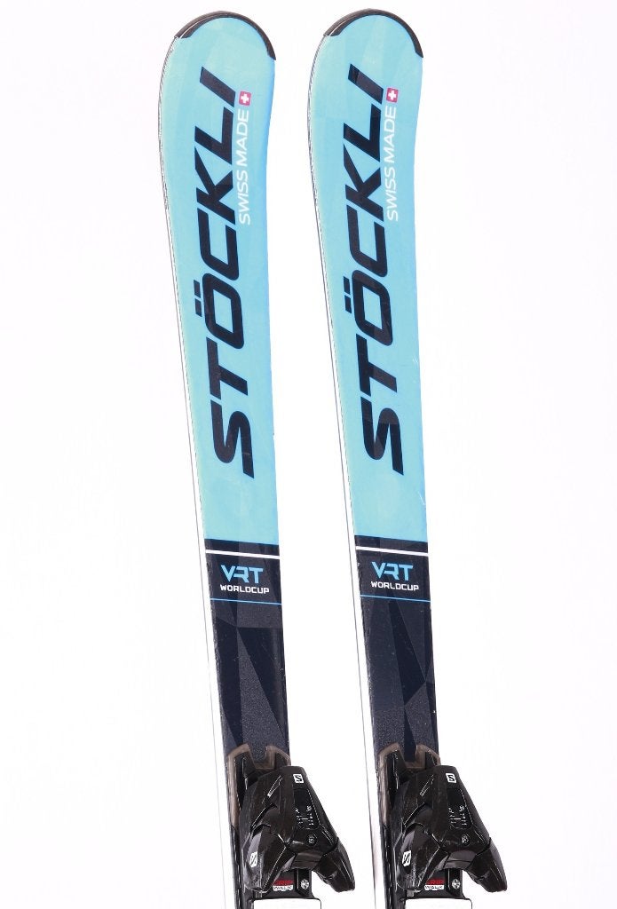 SKIS 165 cm STOCKLI LASER SL VRT, grip walk + Salomon Z12, 160 à 180 cm, Autres marques, Carving, Skis