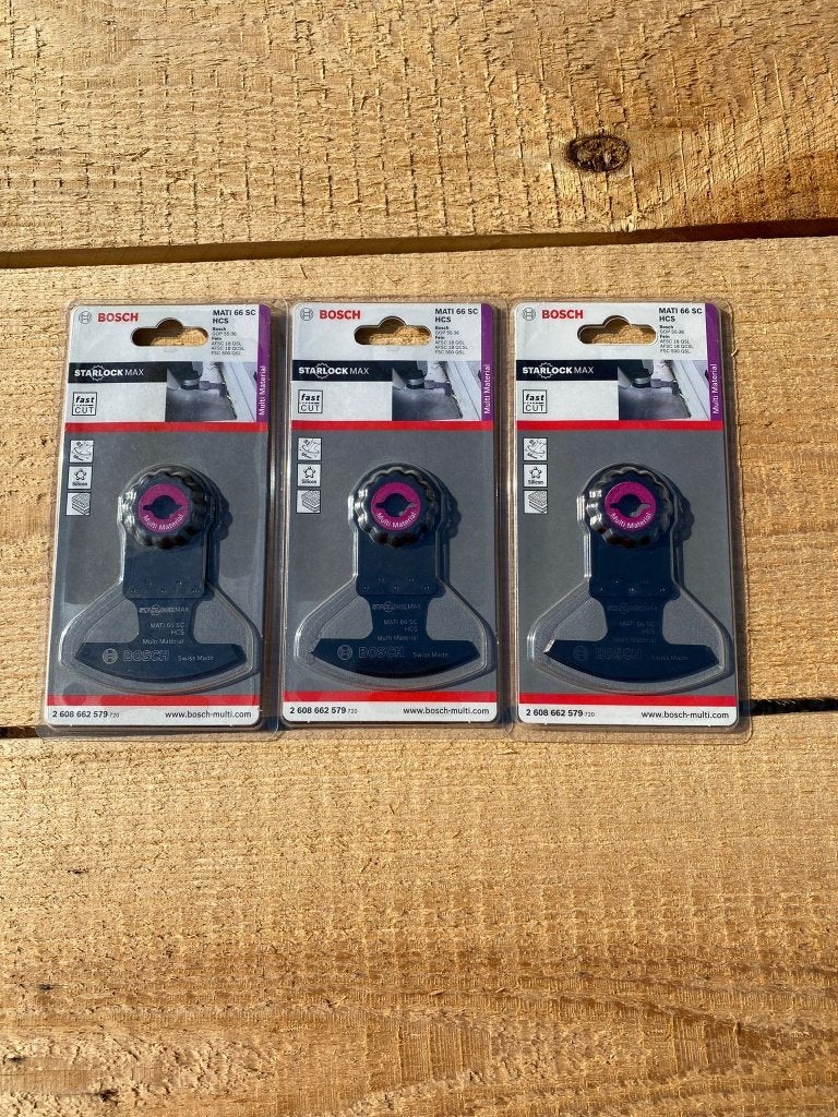 Multitool opzetstukken van Bosch, Ophalen, Nieuw