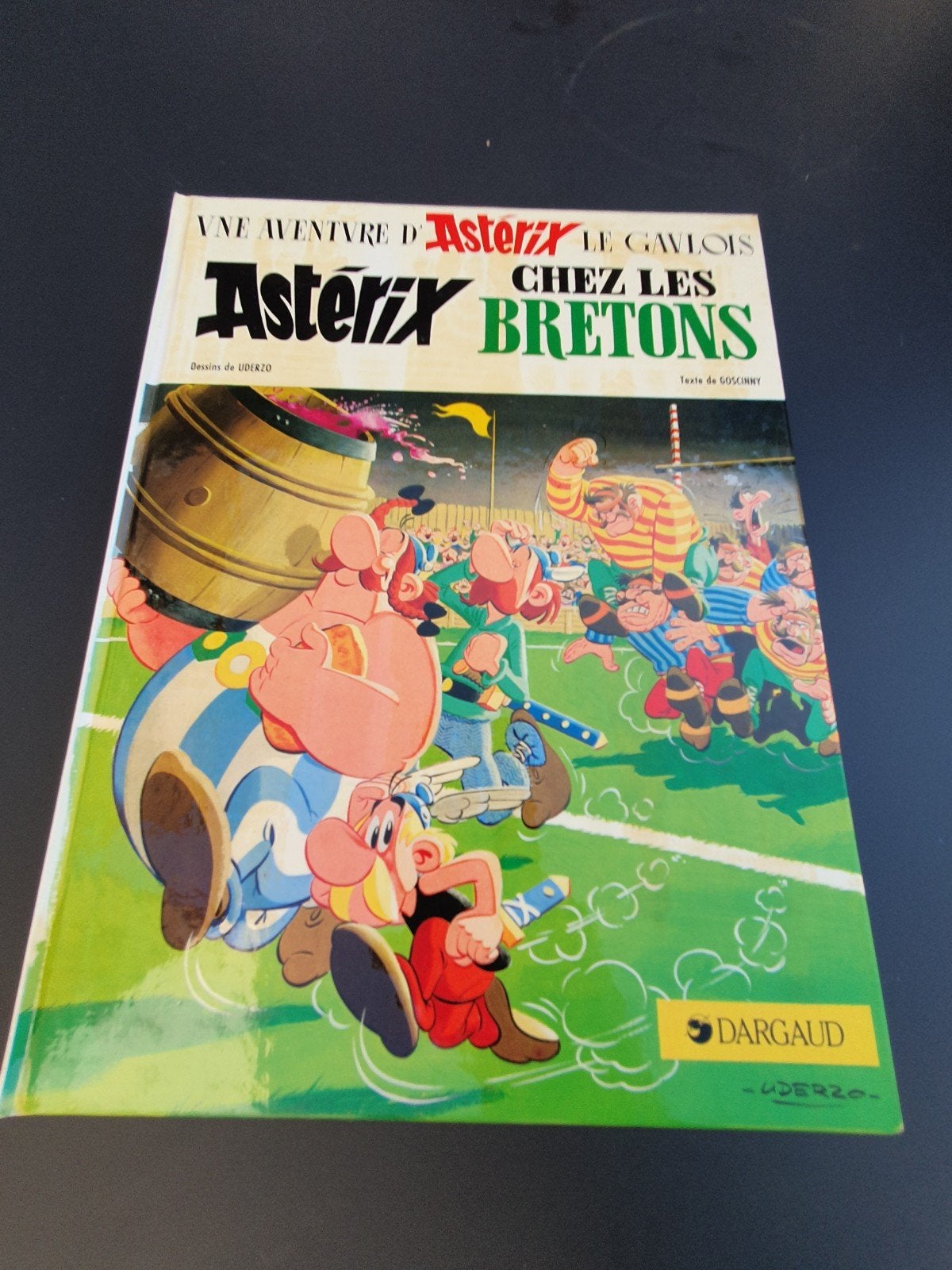 Asterix chez les bretons réédition 1984, Enlèvement ou Envoi
