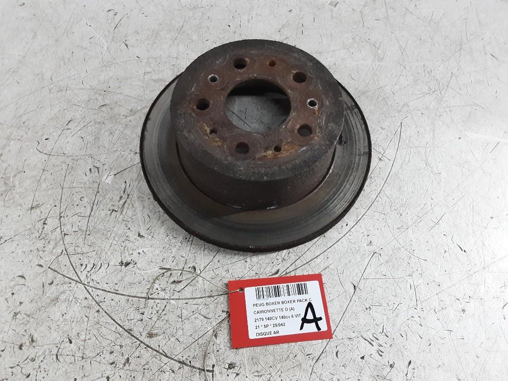 FREIN DISQUE ARRIÈRE Peugeot Boxer (U9) (01-2006/12-2023), Mevr. I. Hauben, Utilisé, Rue de l'Espoir 34 34
4030  GRIVEGNÉE, BE