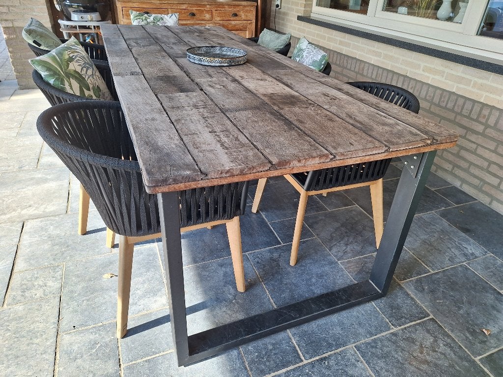 Tuintafel, Enlèvement, Utilisé, Rectangulaire, Bois